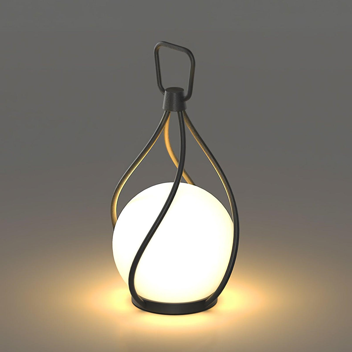 Emma minimalistisk bordslampa i glas