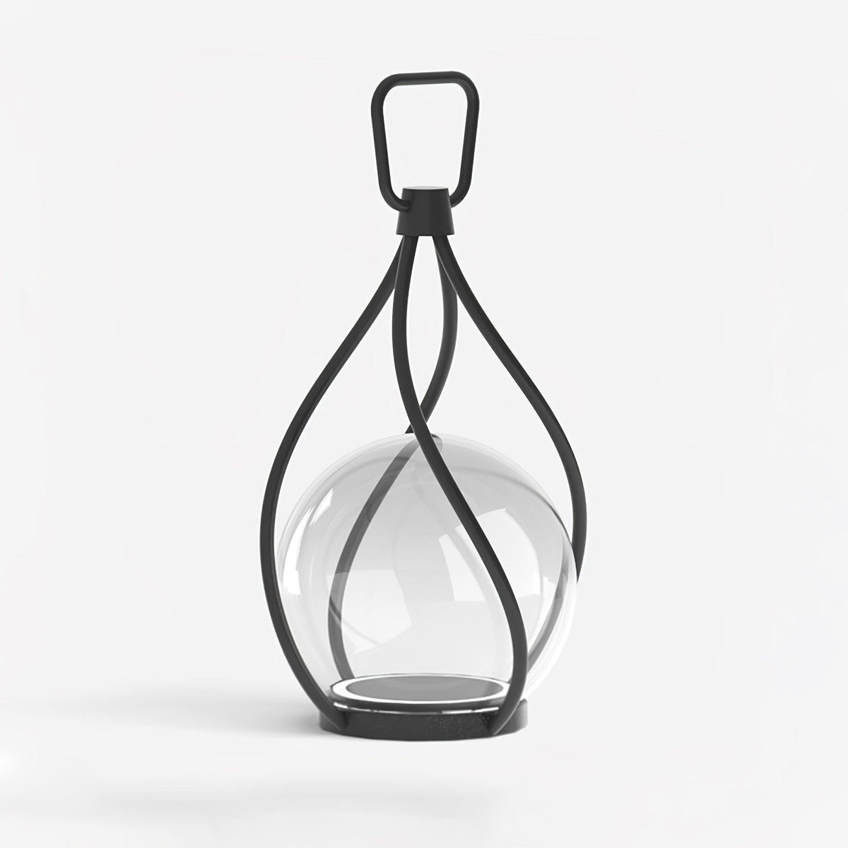 Emma minimalistisk bordslampa i glas