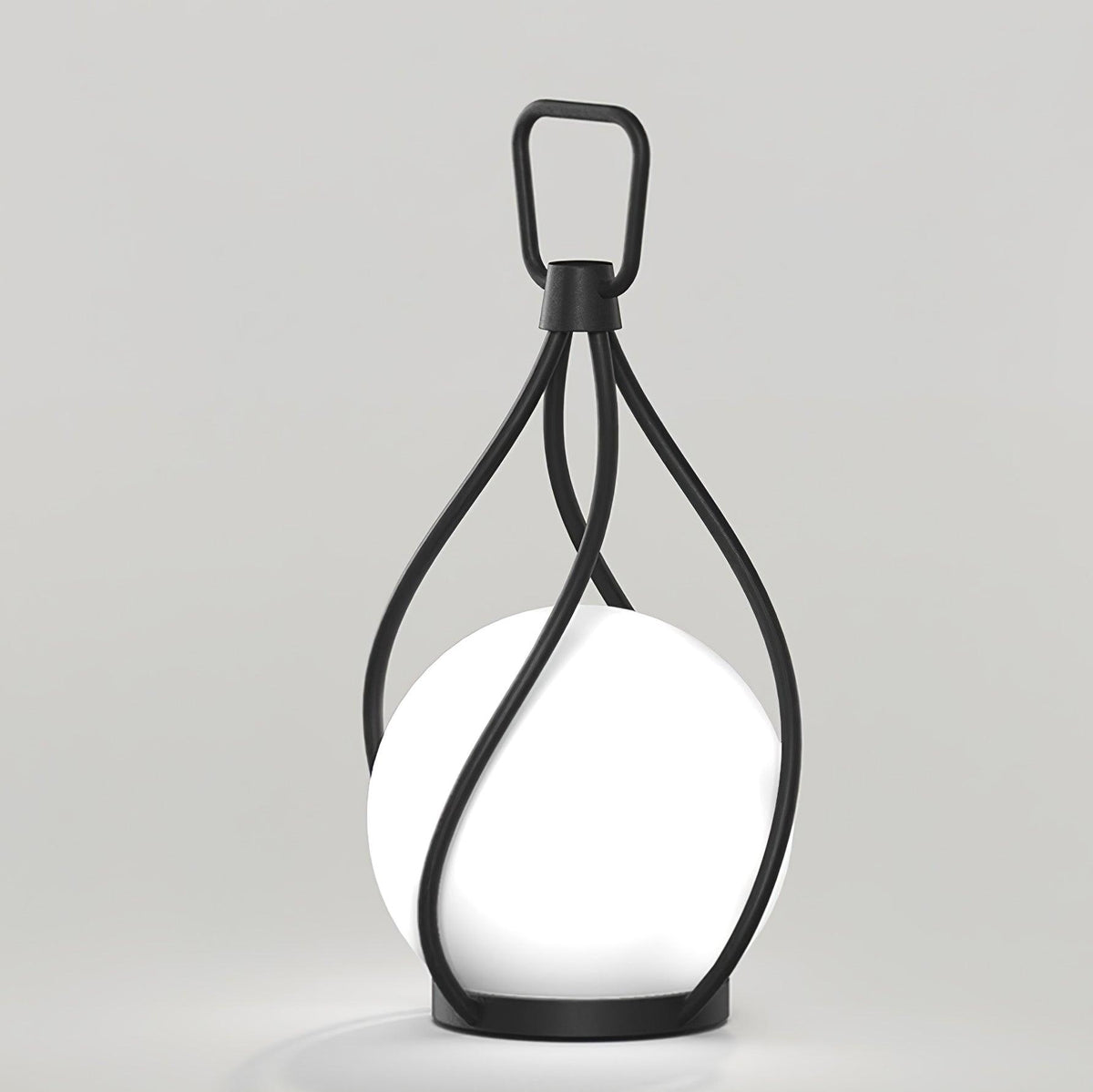 Emma minimalistisk bordslampa i glas