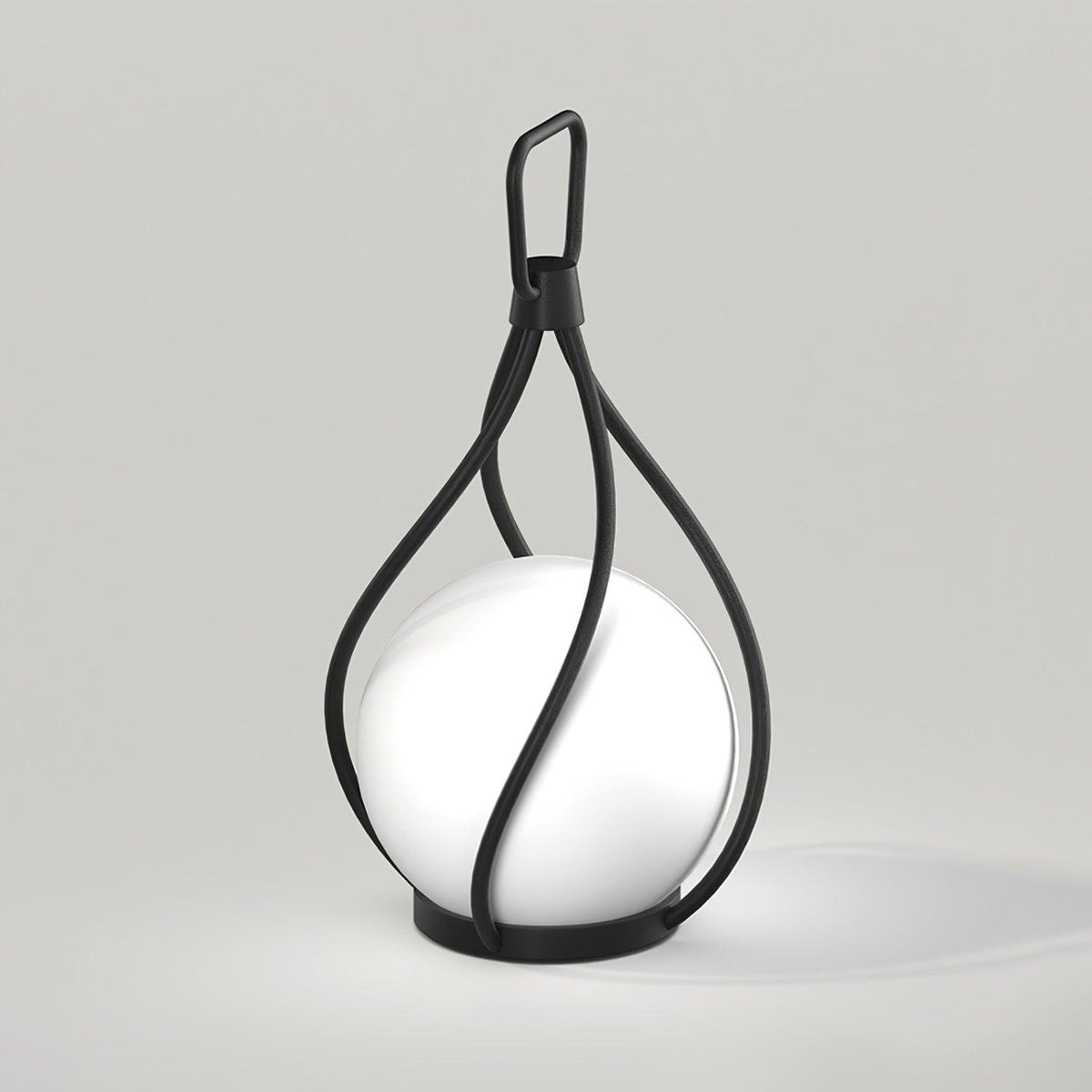 Emma minimalistisk bordslampa i glas