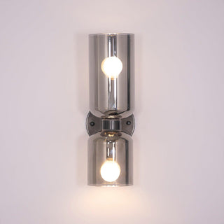 Meza Modern Vägglampa Med Dubbla Huvuden 4 Färger Mässing Glas Vardagsrum/Sovrum/Kök