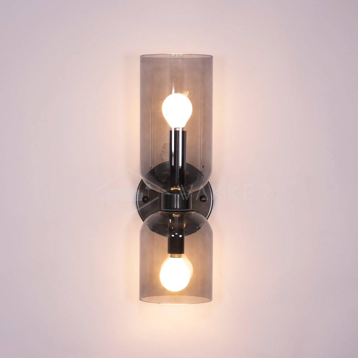 Bryn moderne minimalistisk væglampe i glas