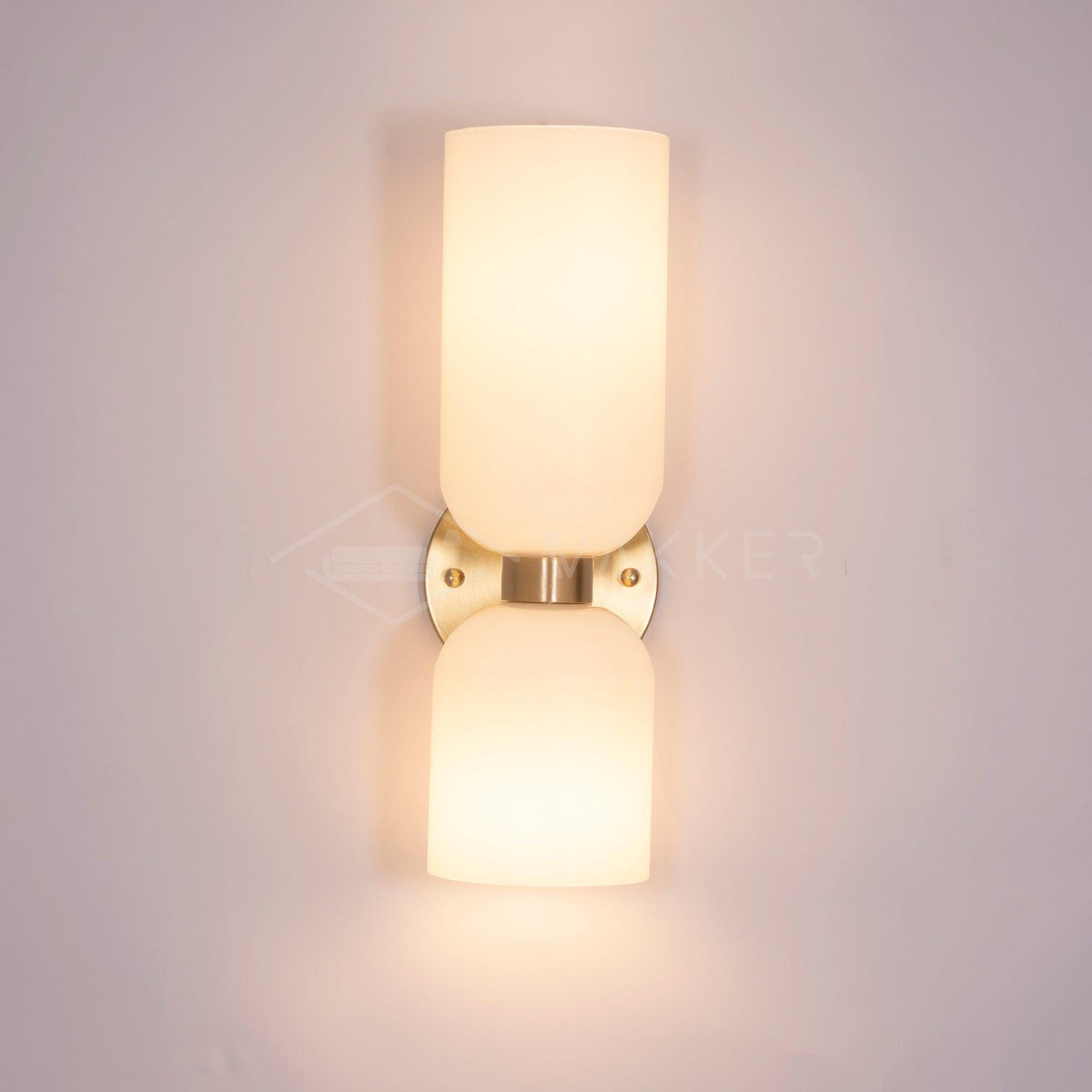 Bryn moderne minimalistisk væglampe i glas