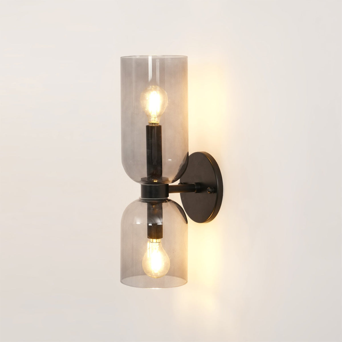 Bryn moderne minimalistisk væglampe i glas