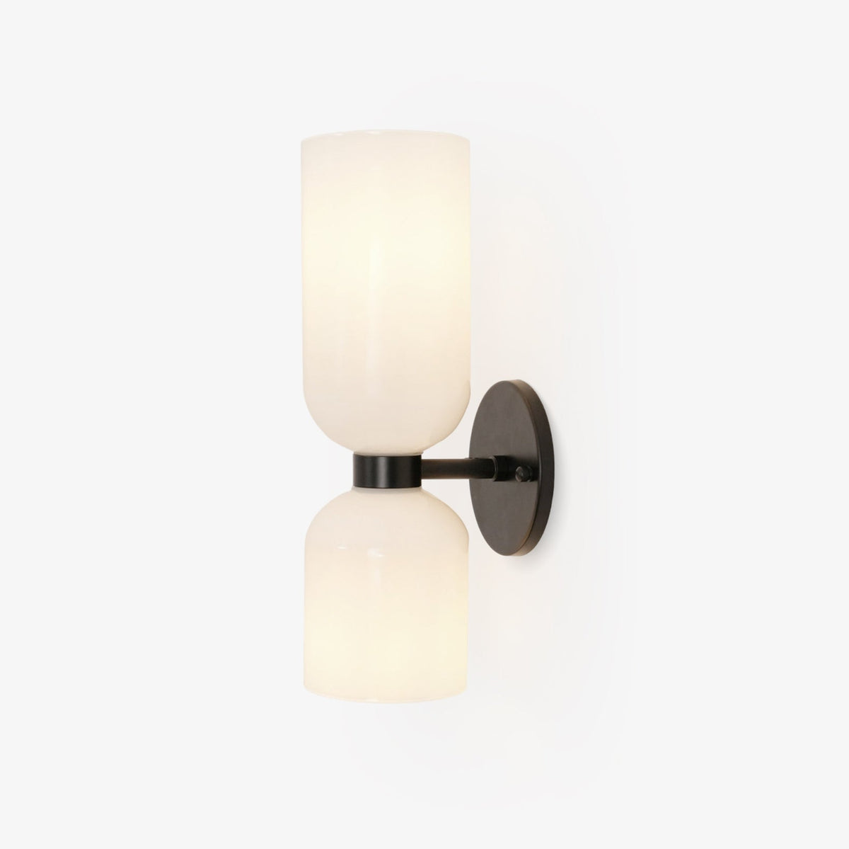 Bryn moderne minimalistisk væglampe i glas