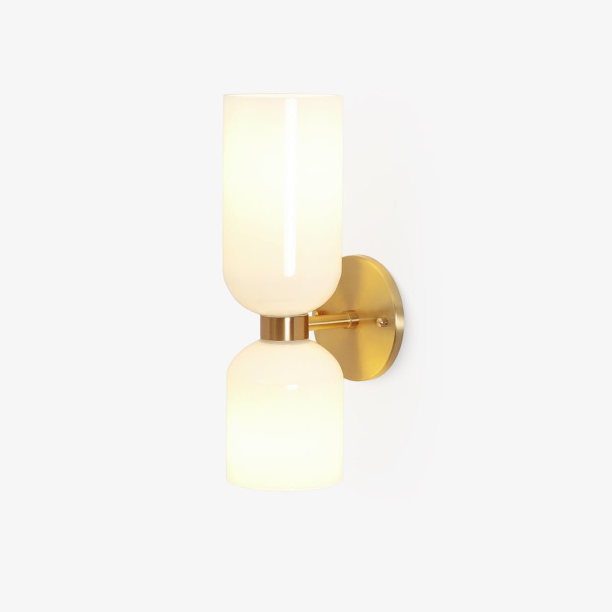Bryn moderne minimalistisk væglampe i glas