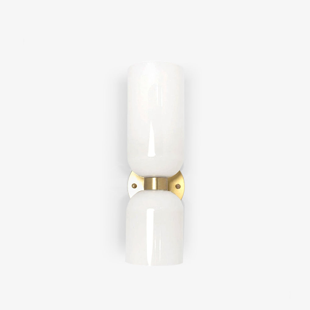 Bryn moderne minimalistisk væglampe i glas