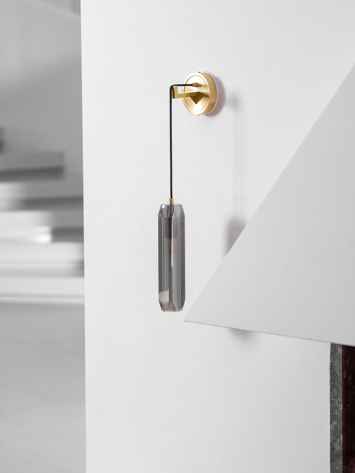 Zodorila modern minimalistisk serie kristallvägglampa