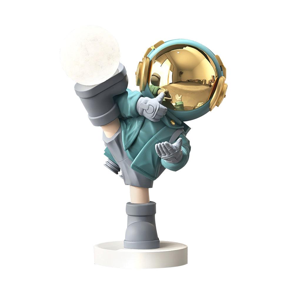 Candeeiro de mesa com figura de astronauta Arloril