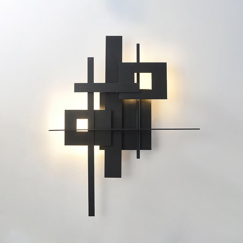 Ishaaris individuell kreativ platt vägglampa