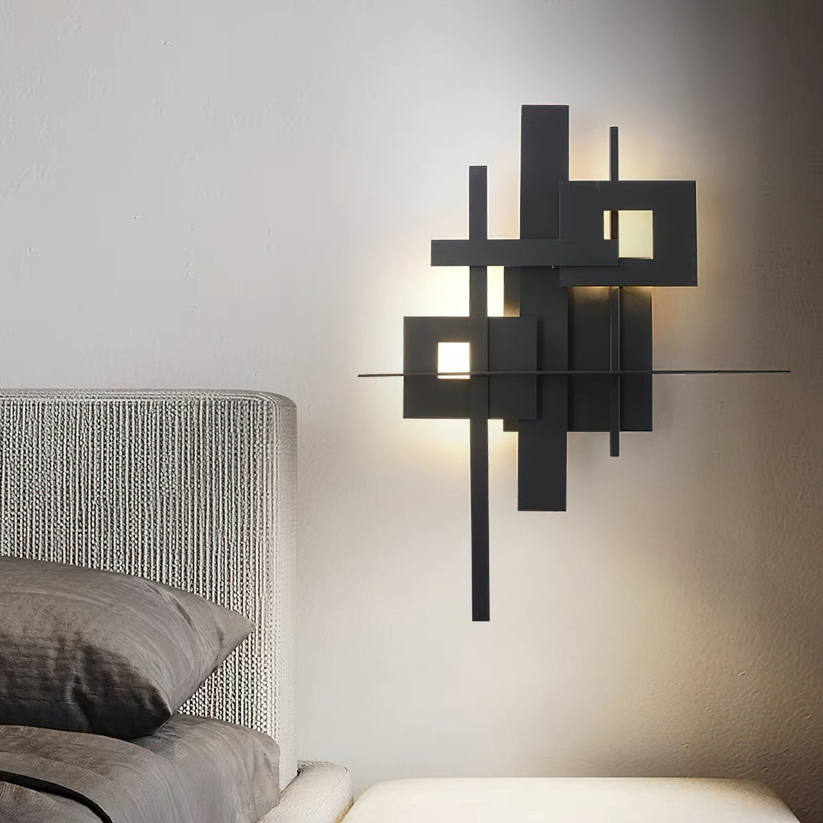 Ishaaris individuell kreativ platt vägglampa