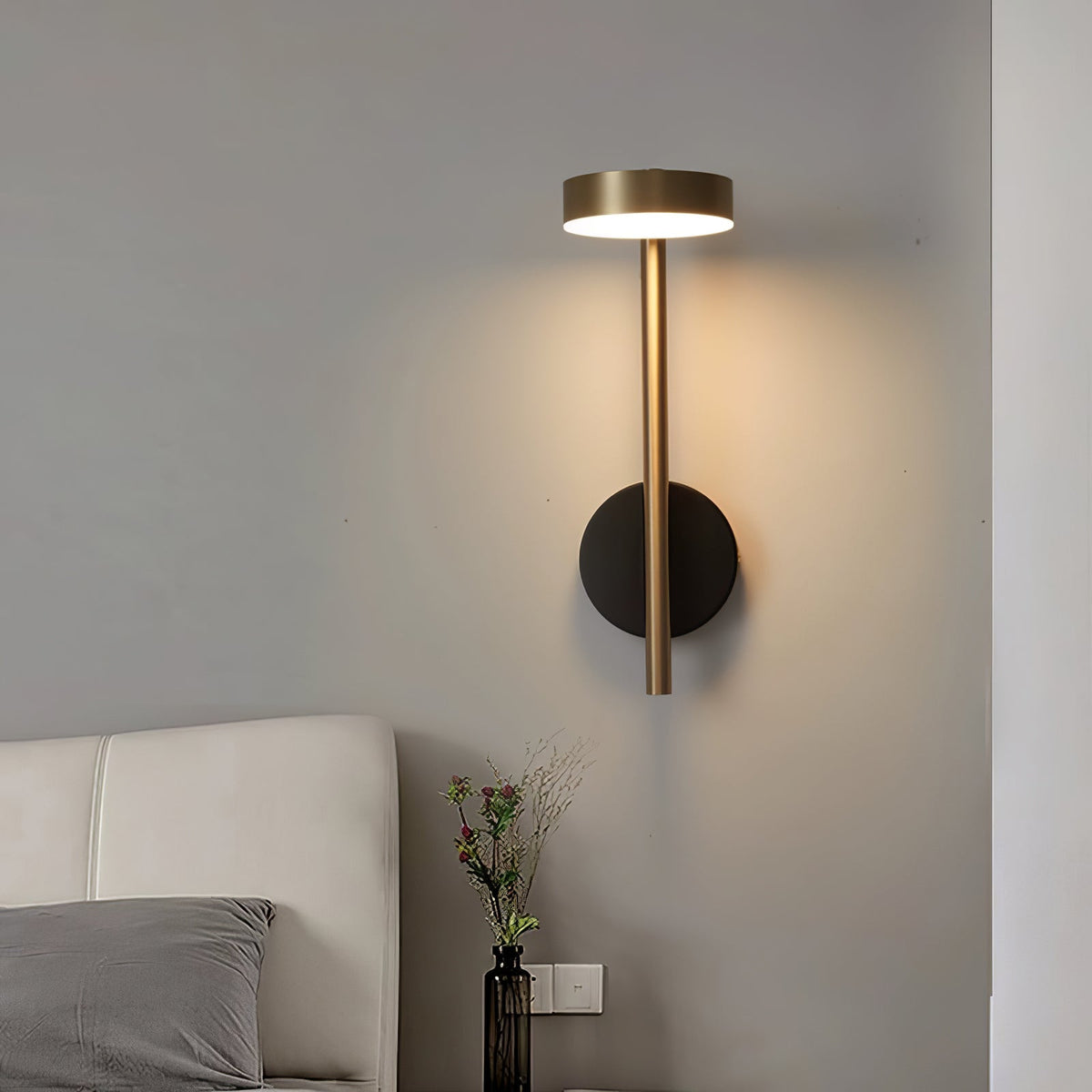 Candeeiro de parede moderno e minimalista Umirarae