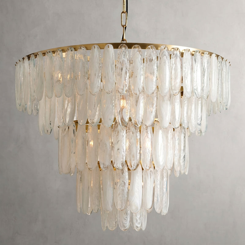 Lustre de vidro fosco Celuira