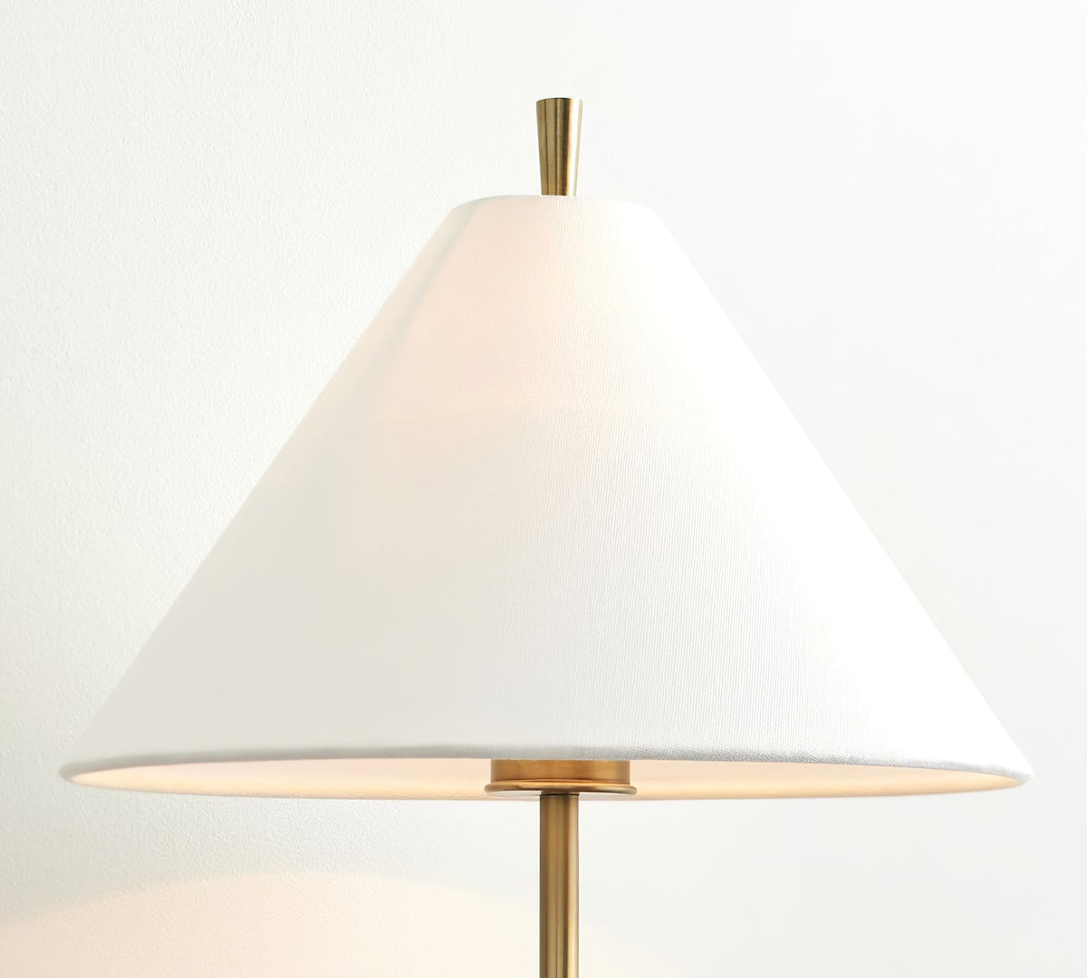 Luz de parede Teld vintage industrial em tecido