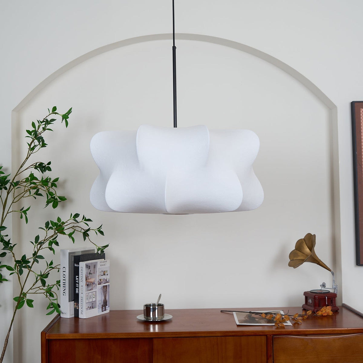 Pinon Cocoon-design-riippuvalaisin