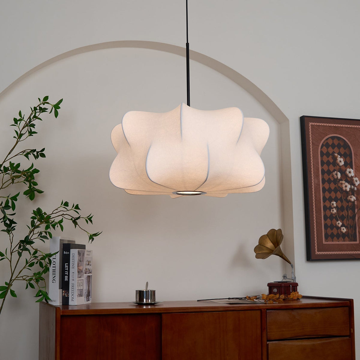 Pinon Cocoon-design-riippuvalaisin