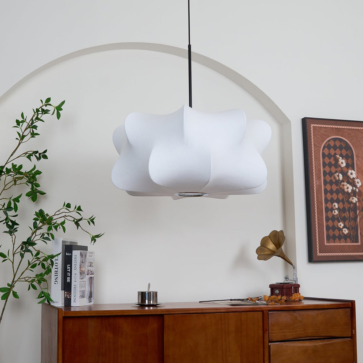 Pinon Cocoon-design-riippuvalaisin