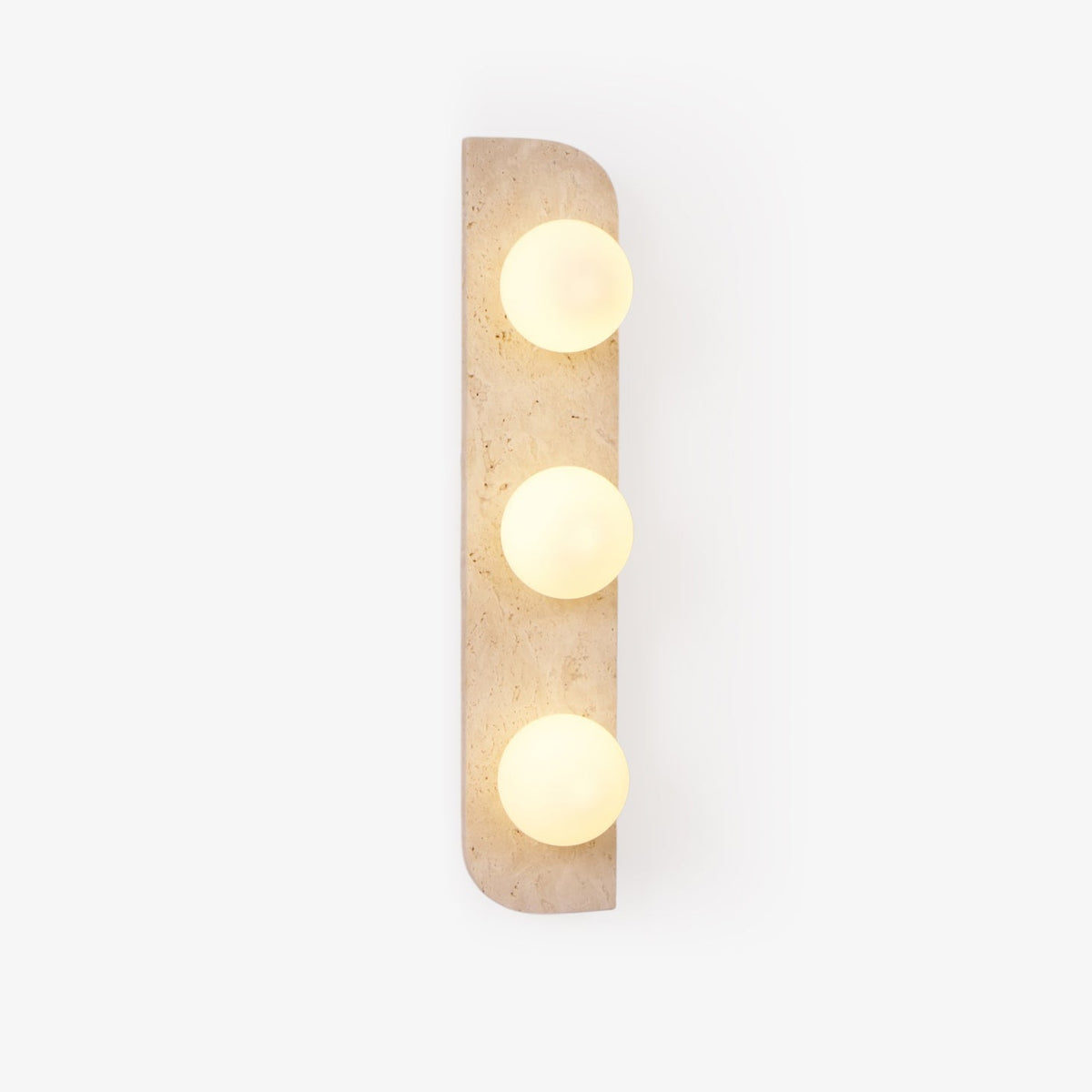 Serearia minimalistisk plug-in-væglampe i travertin