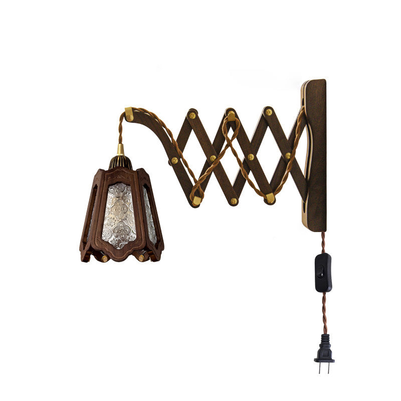 Harmonikuvegglampi