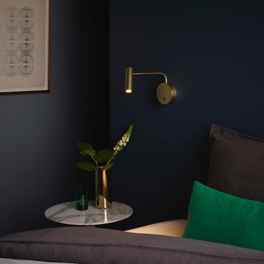 Kiroxen minimalistisk LED-væglampe med skive