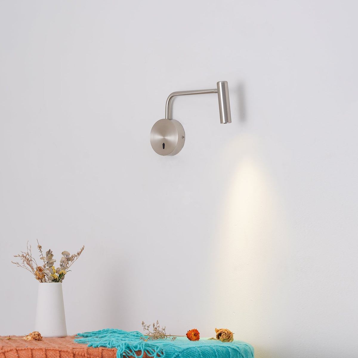 Kiroxen minimalistisk LED-væglampe med skive