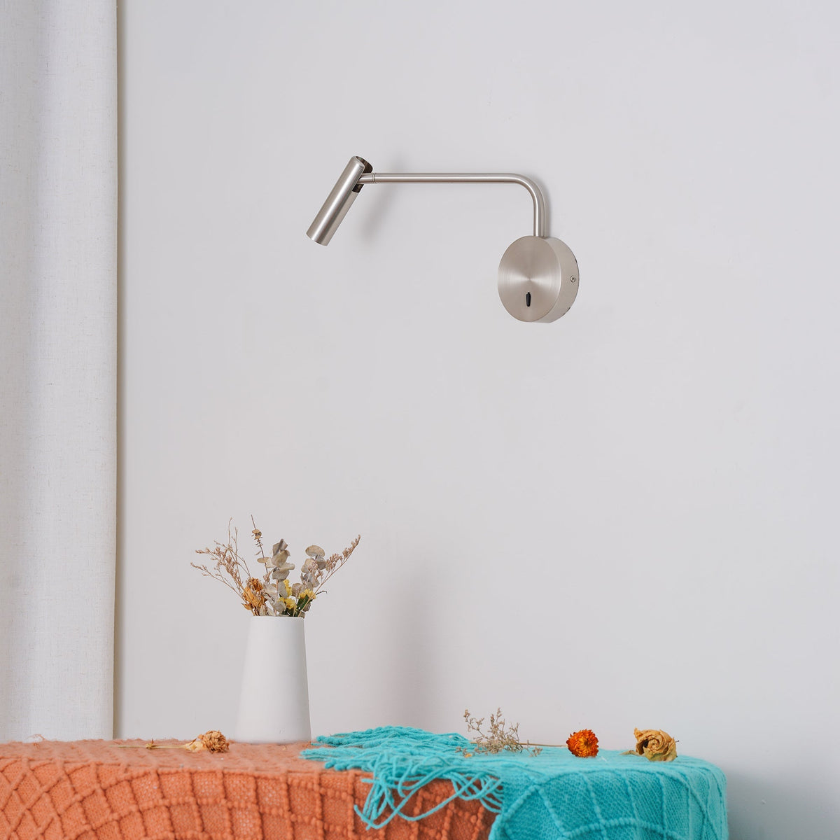 Kiroxen minimalistisk LED-væglampe med skive