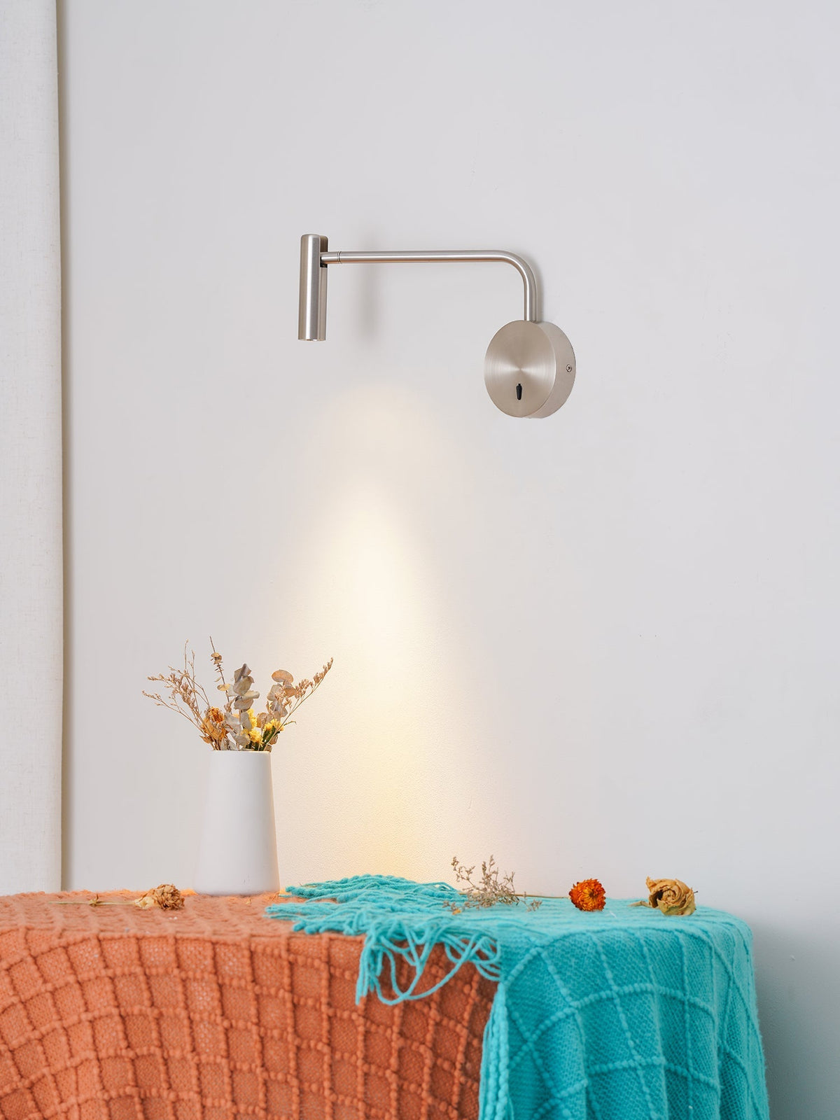 Kiroxen minimalistisk LED-væglampe med skive