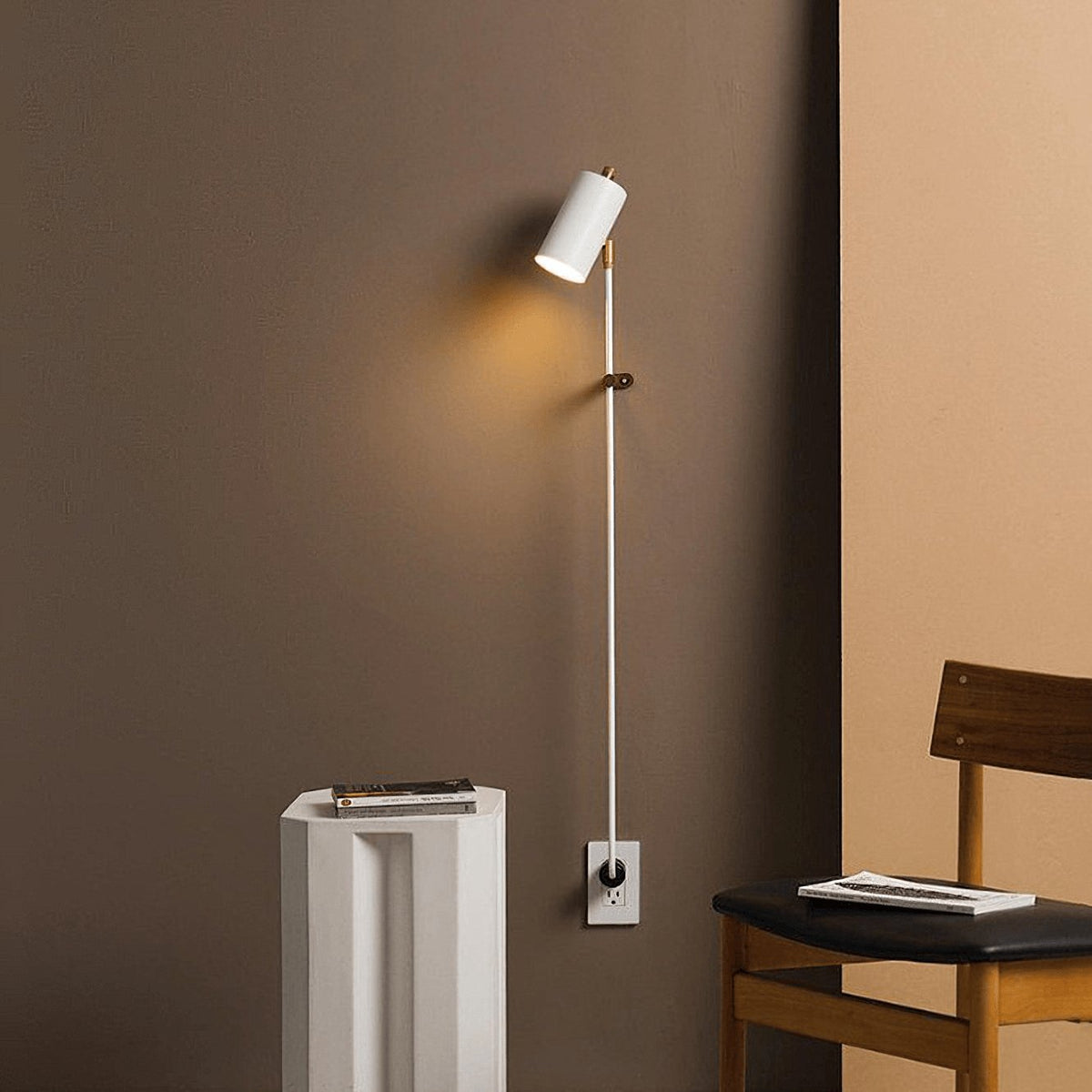 Equinox modern minimalistisk vägglampa
