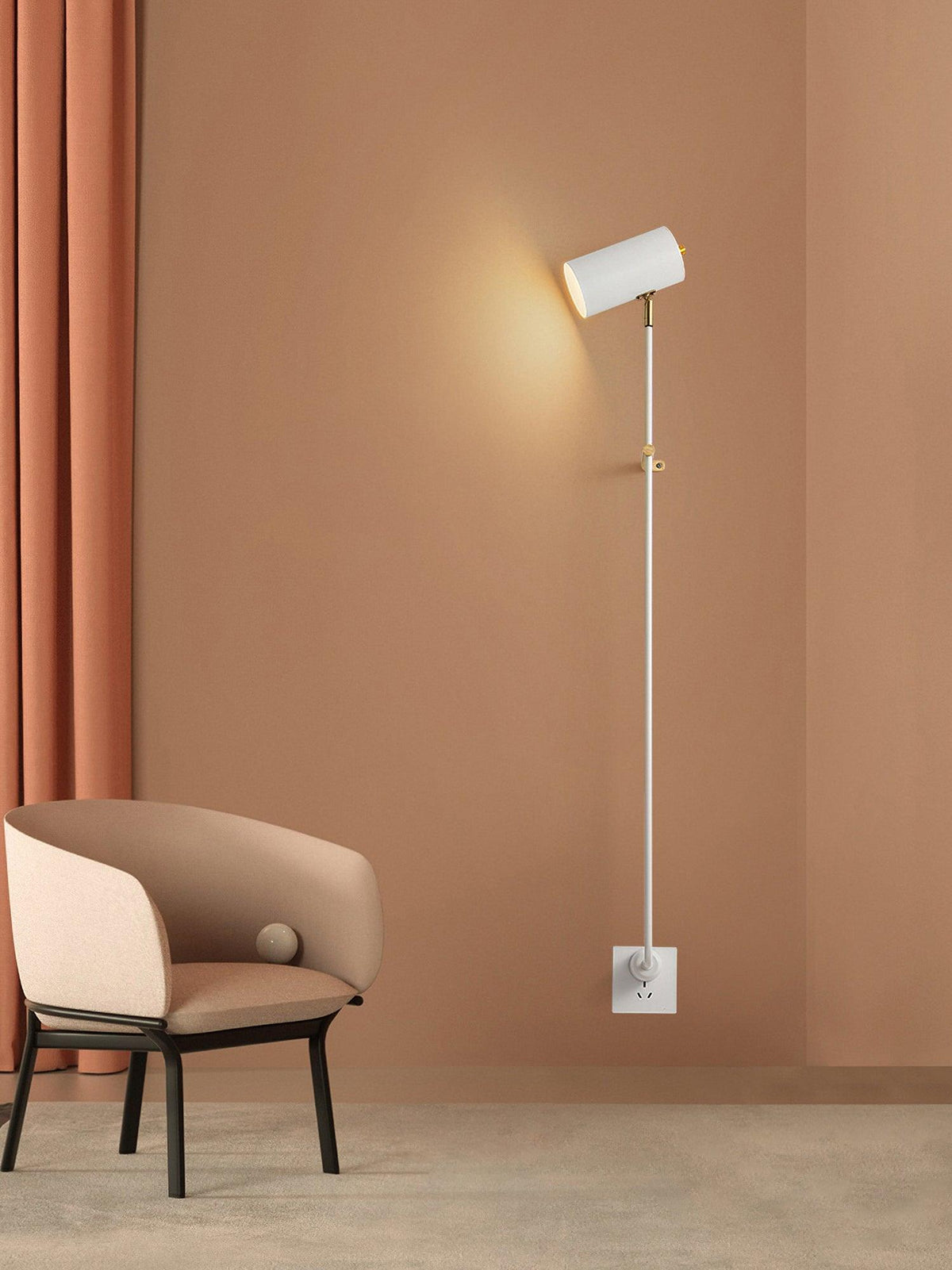 Equinox modern minimalistisk vägglampa