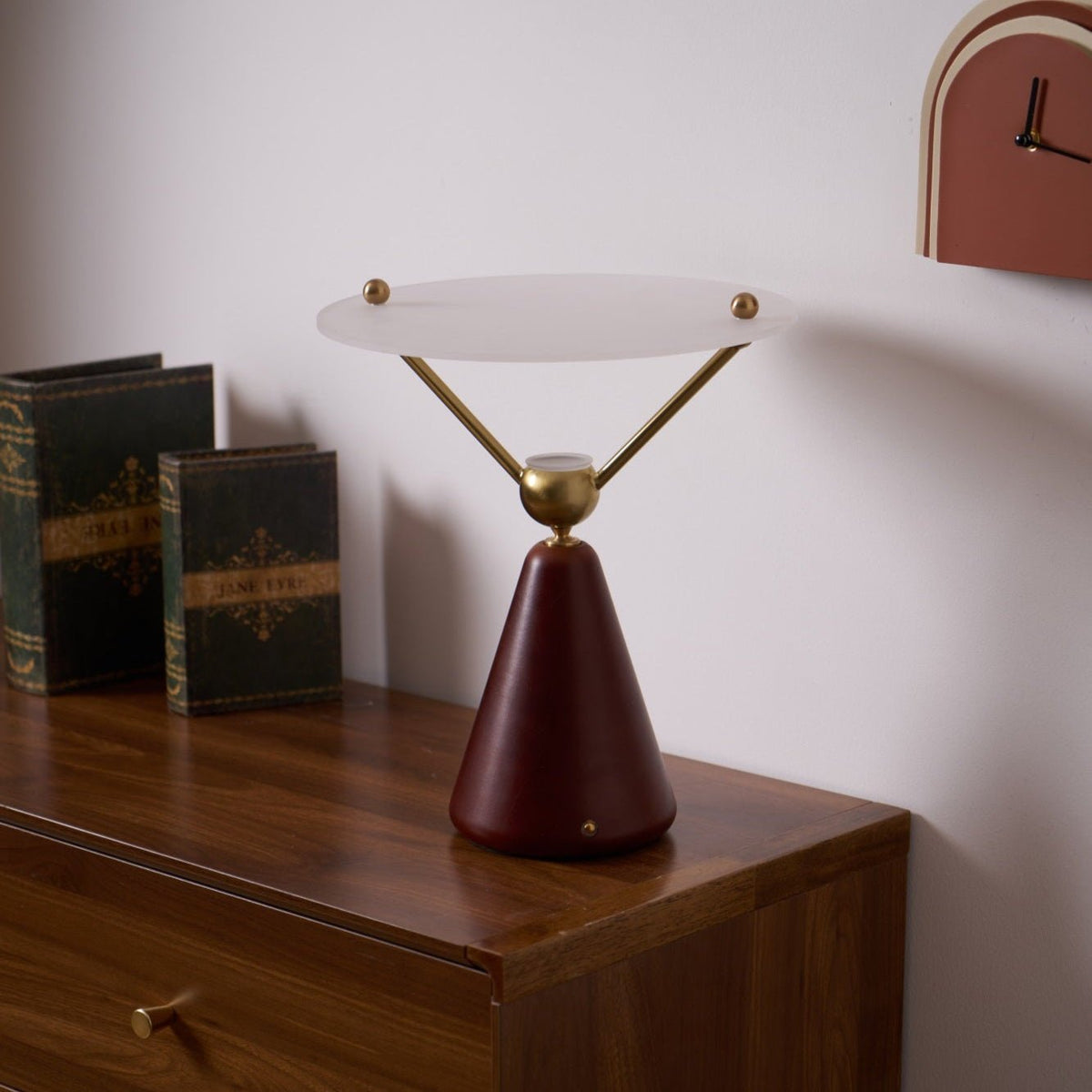 Balance Modern Träbordslampa