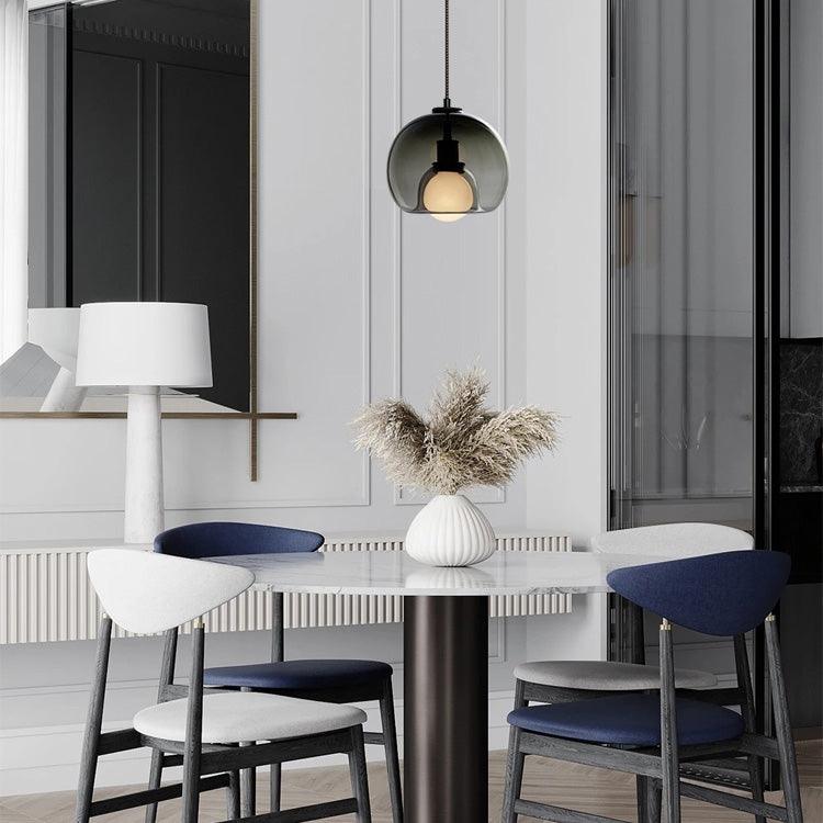 Eamver moderne pendellampe i glas