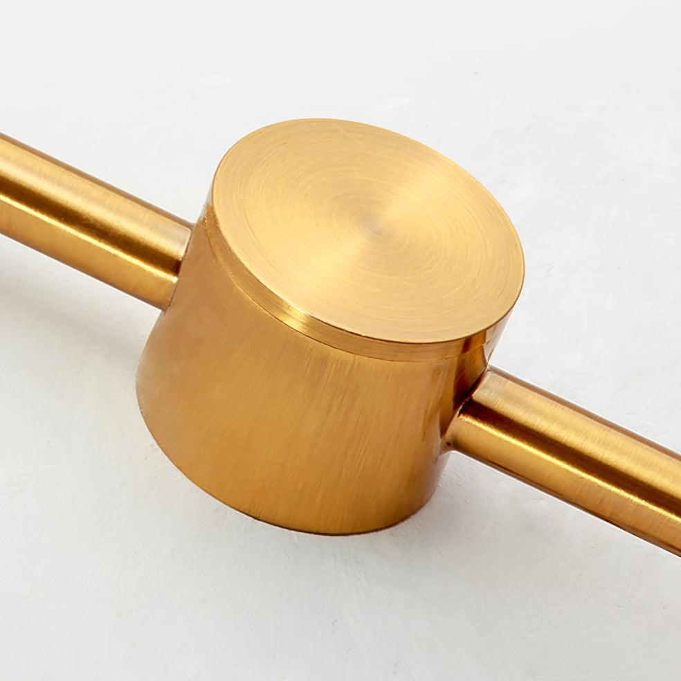 Aplique de parede em vidro artístico nórdico premium Cavelir