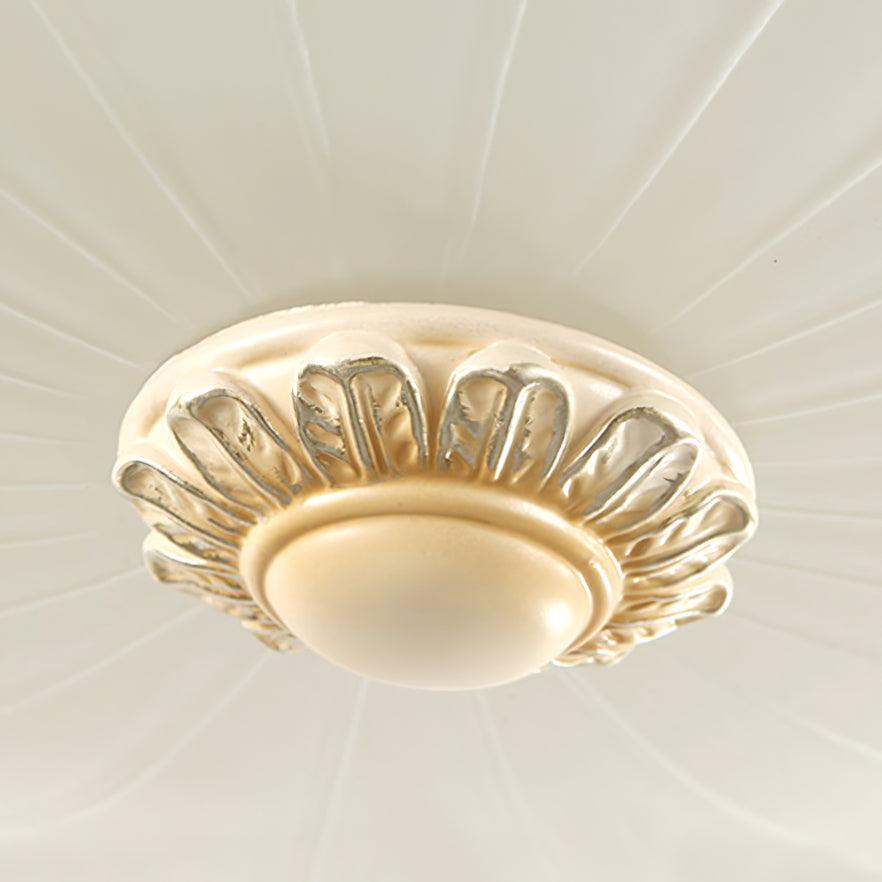 Cerlin Elegance vintage loftlampe i kunstharpiks og glas