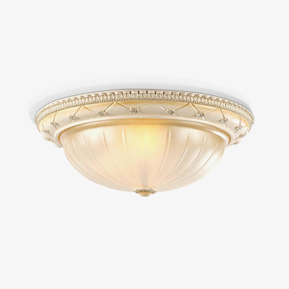Cerlin Elegance vintage loftlampe i kunstharpiks og glas