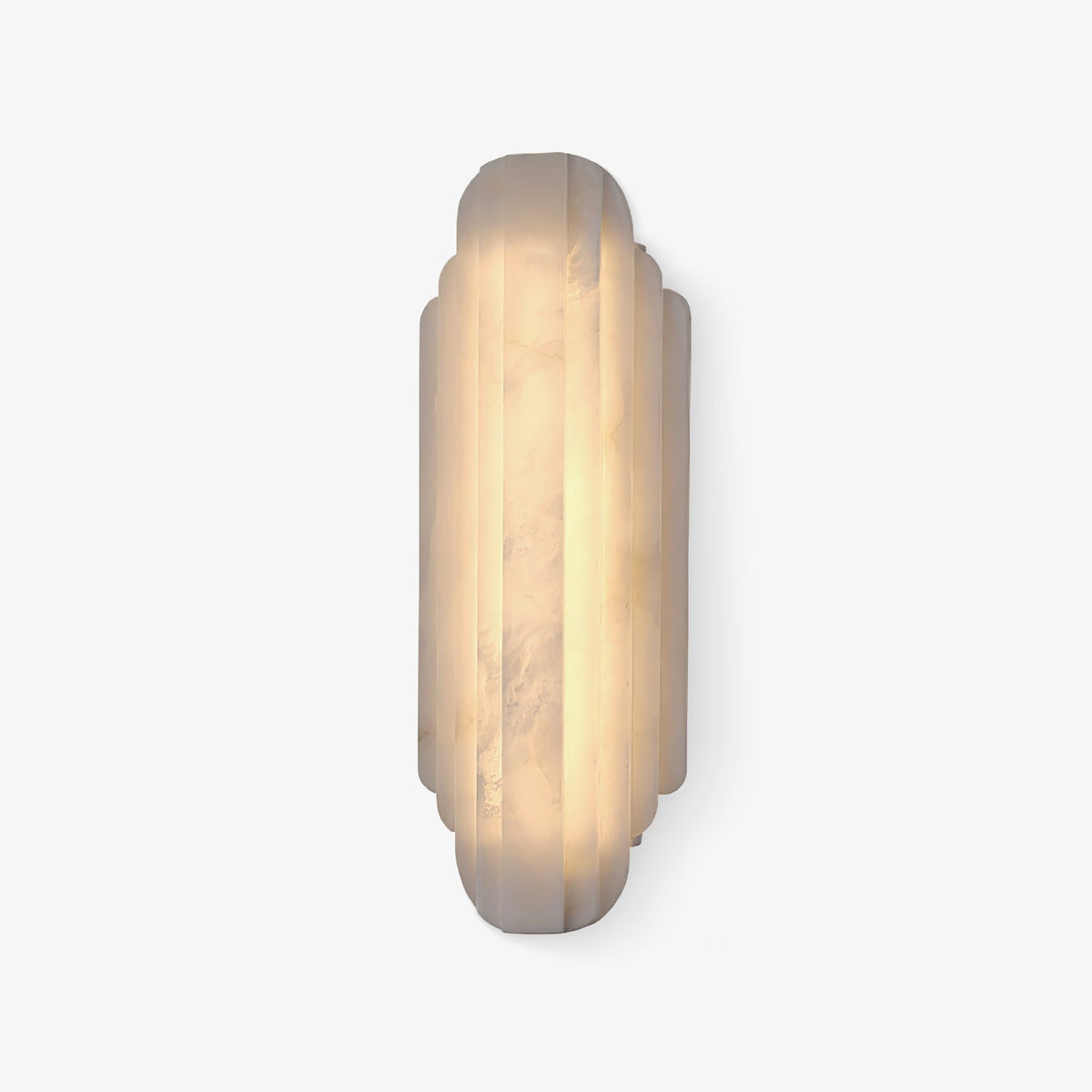 Avenanina vägglampa i art déco-stil med alabaster