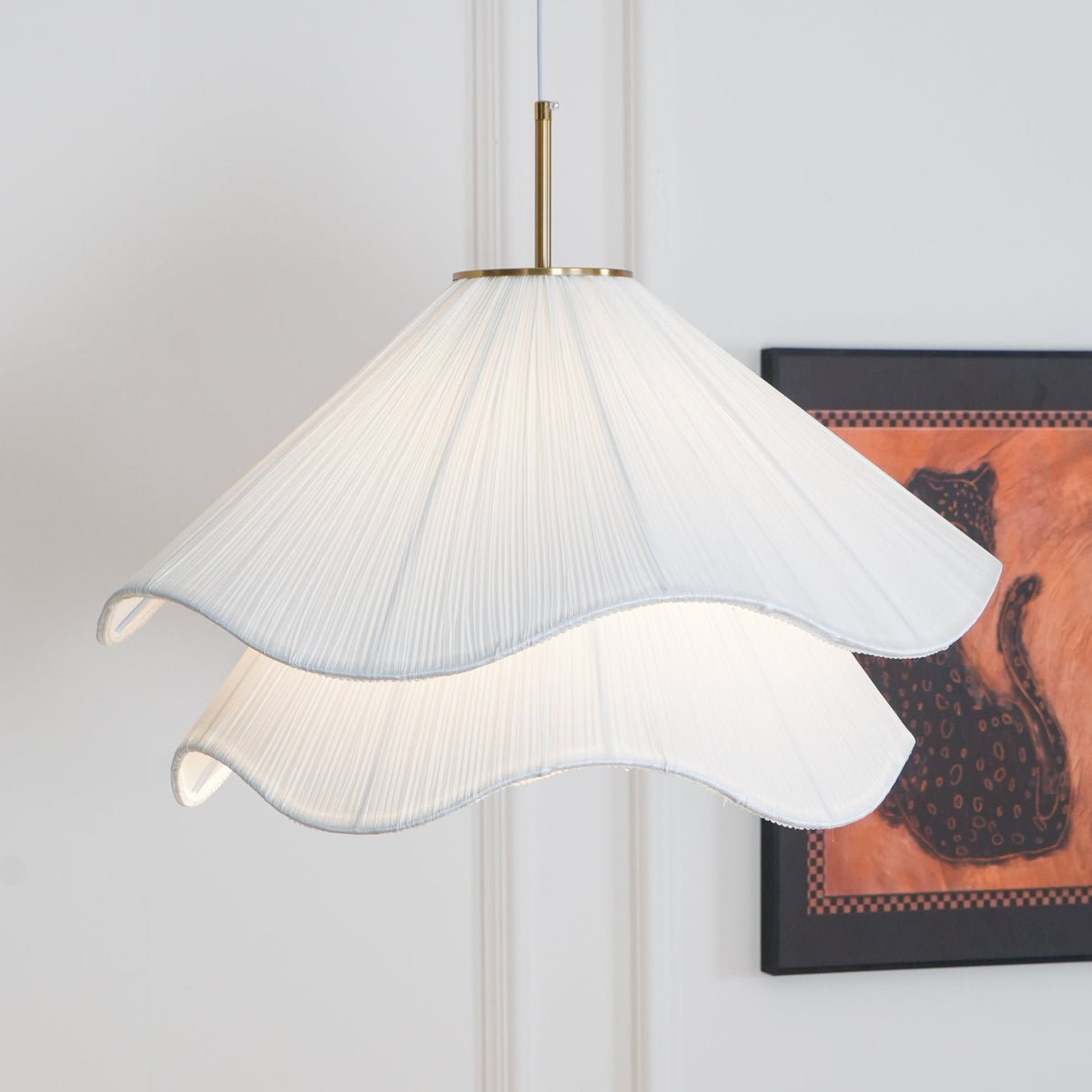 Revn Modern Art Deco Bloom Flower Pendant Light