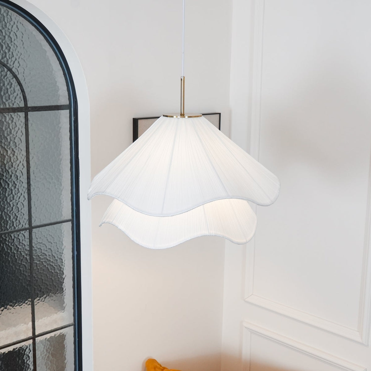 Cirirenne elegant pendellampe med blomsterdesign