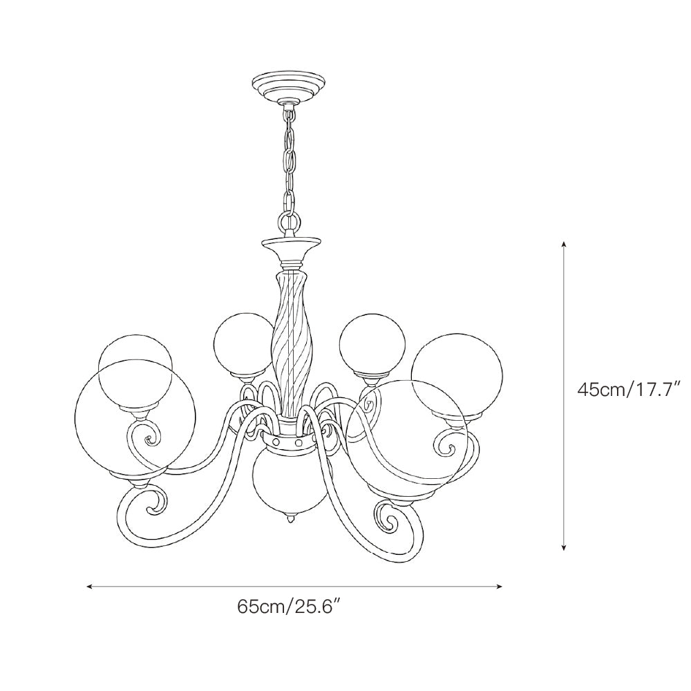 Roselune Chandelier