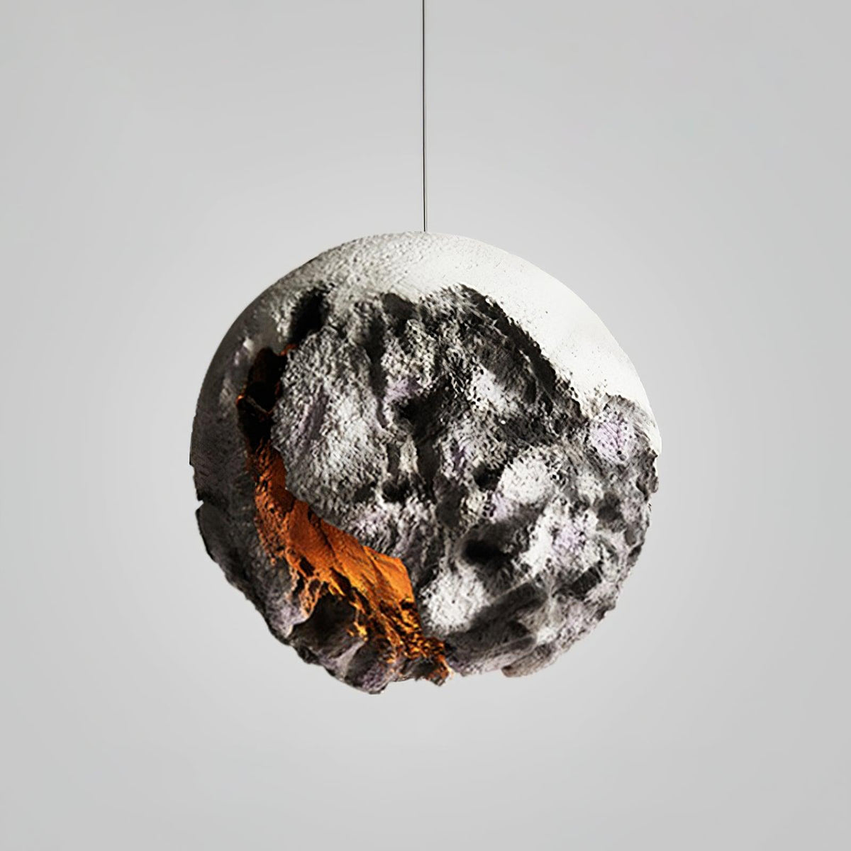 Ilphaara oregelbunden planetformad taklampa i plast
