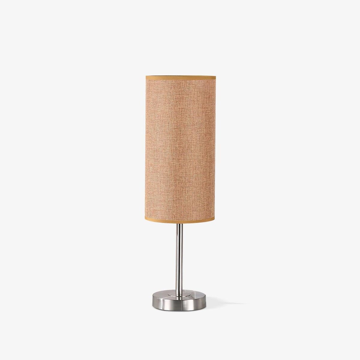 Candeeiro de mesa minimalista em tecido Brirel