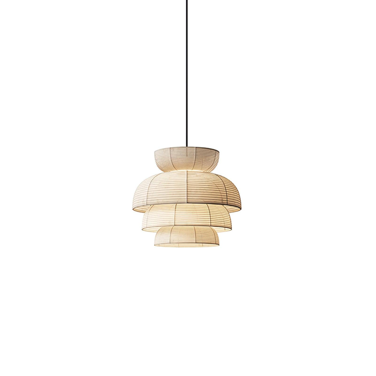 Candeeiro suspenso artístico de tecido Zelvin