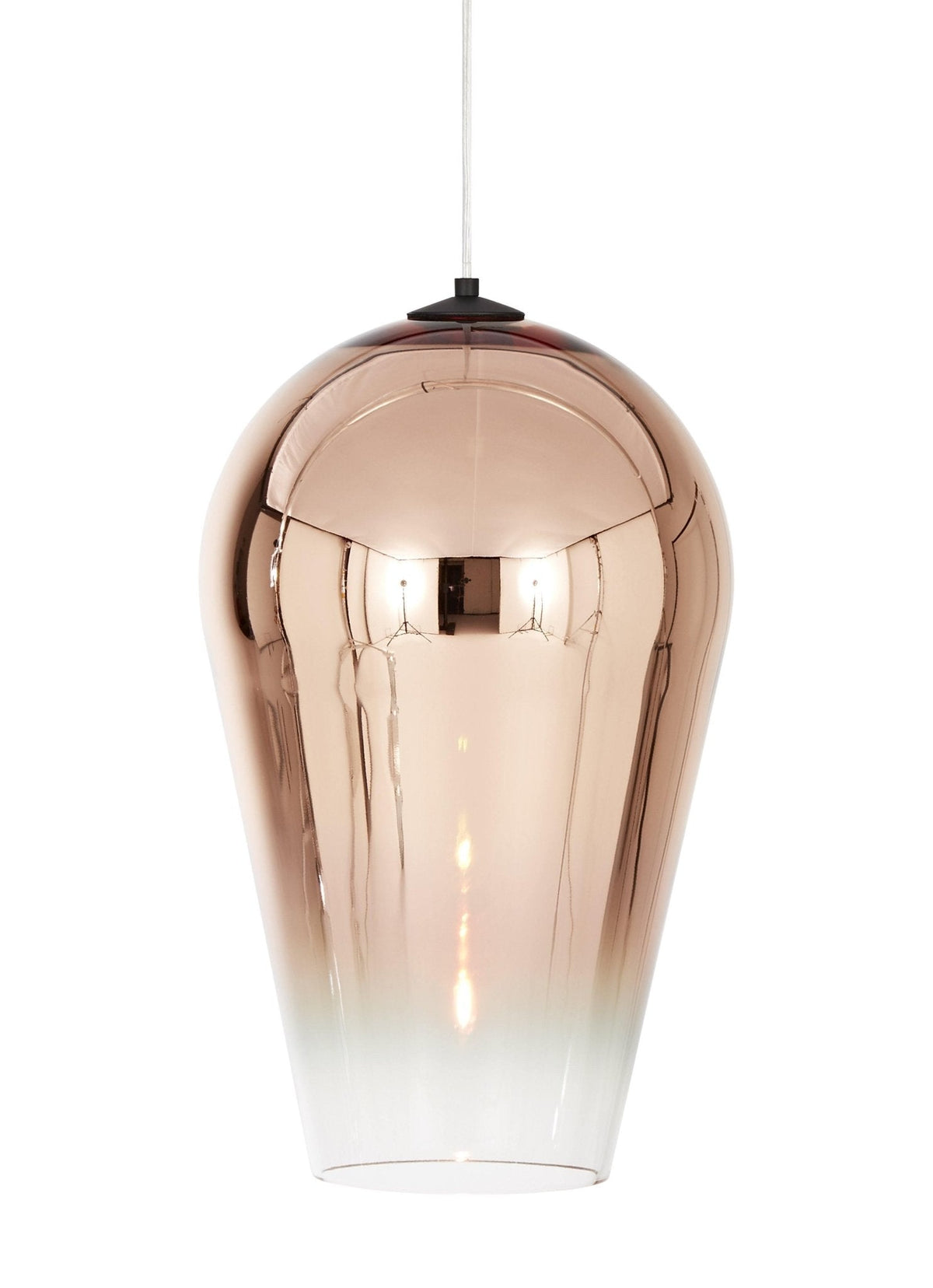 Adler modern pendellampa i glas