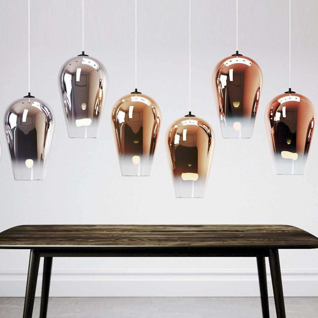 Adler modern pendellampa i glas