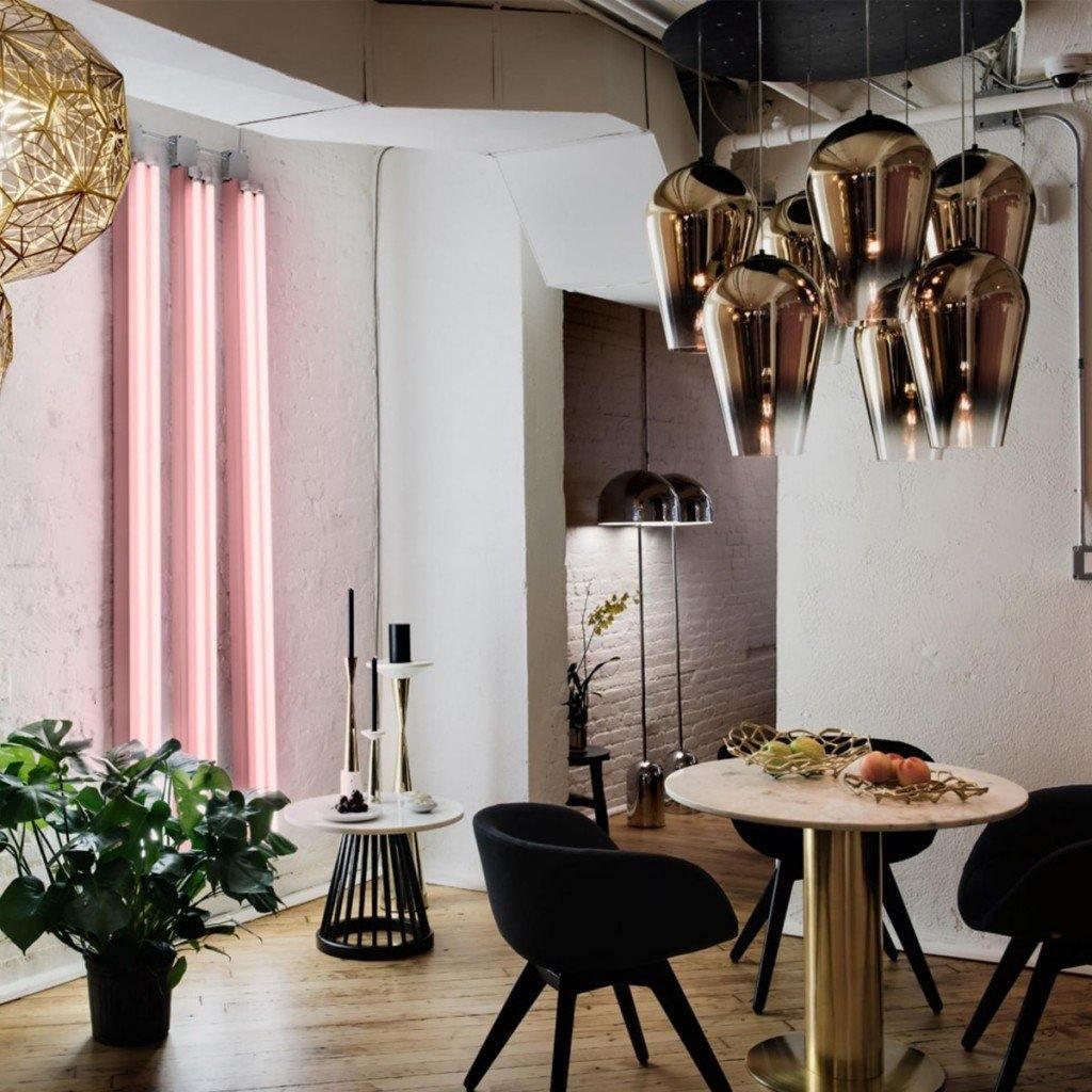 Adler modern pendellampa i glas