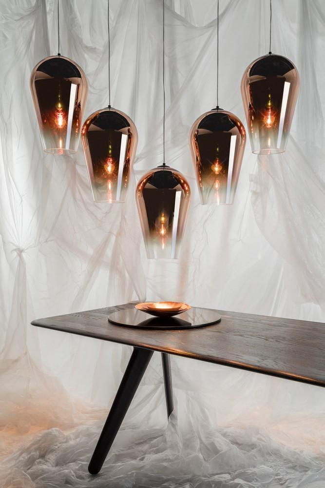 Adler modern pendellampa i glas