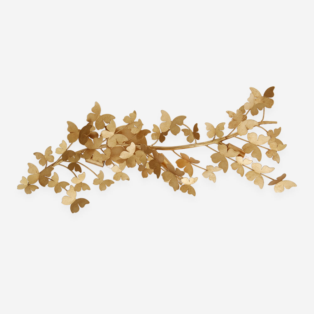 Gina Wall Light Butterfly Branch Gold Decorative