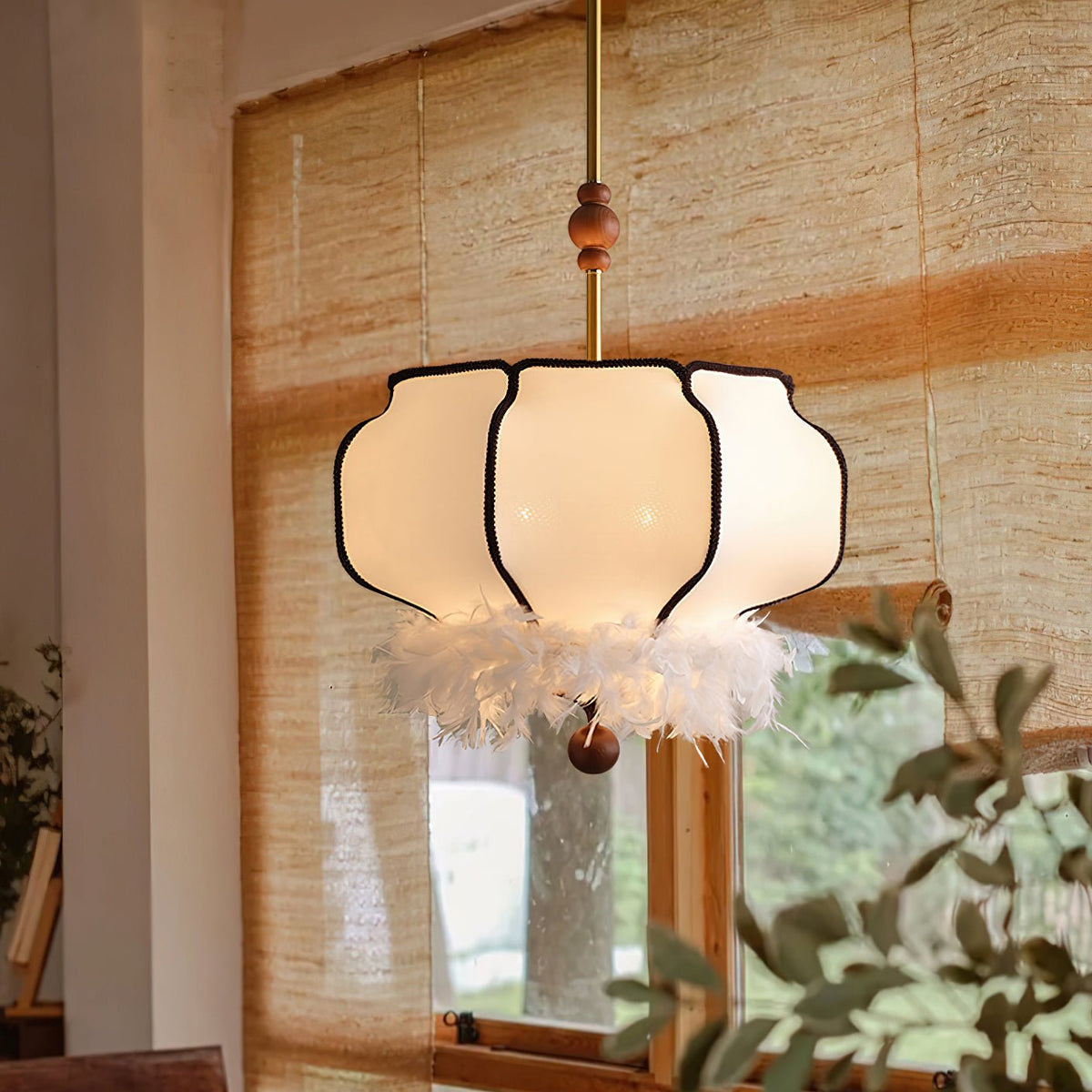 Lineleria luksuriøs stofpendel