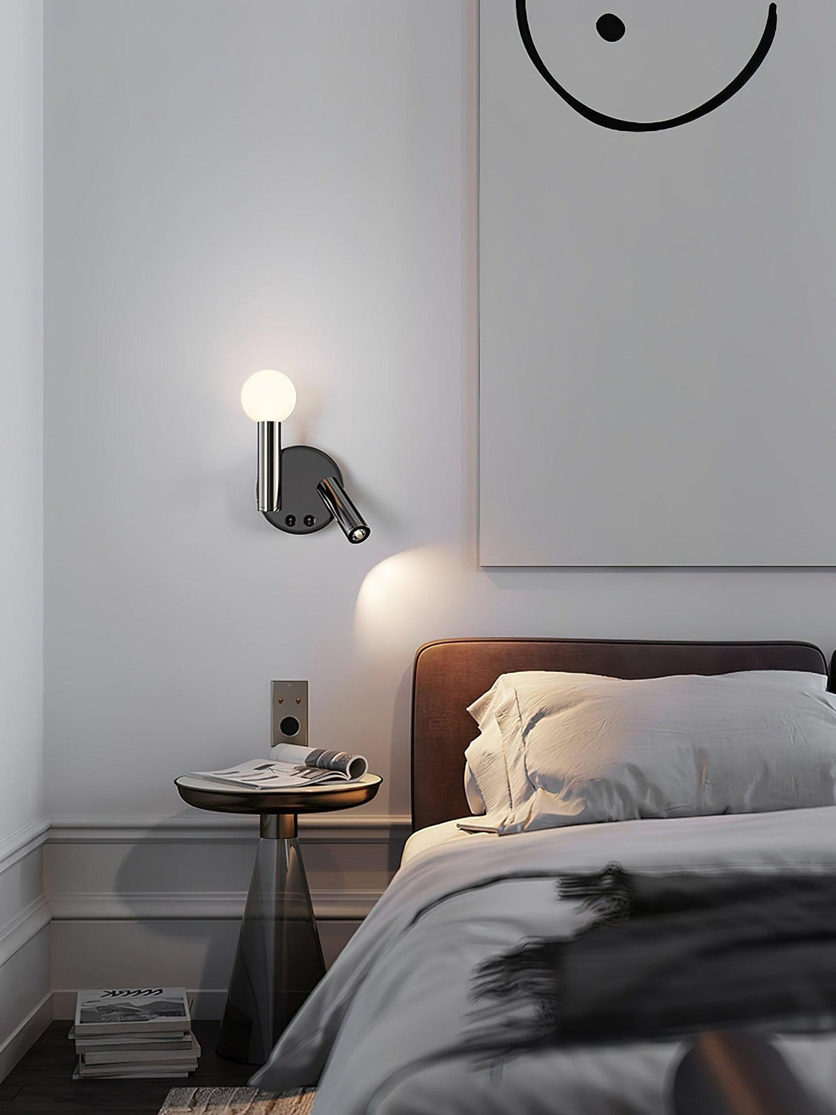 Gifted moderni minimalistinen seinävalaisin