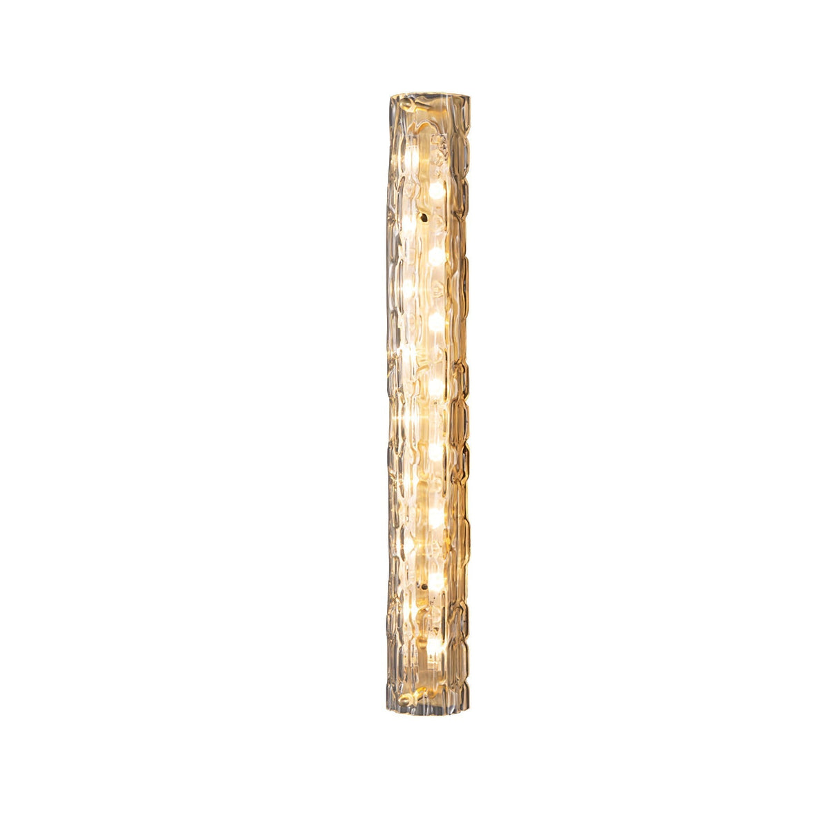 Bexley Brass Glass Glam Wall Lamp