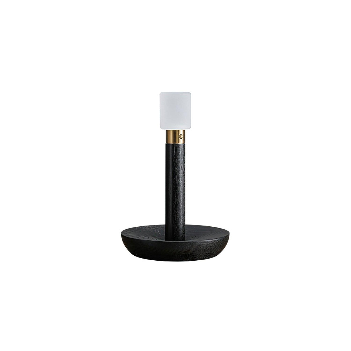 Candeeiro de mesa Lumaice minimalista em madeira